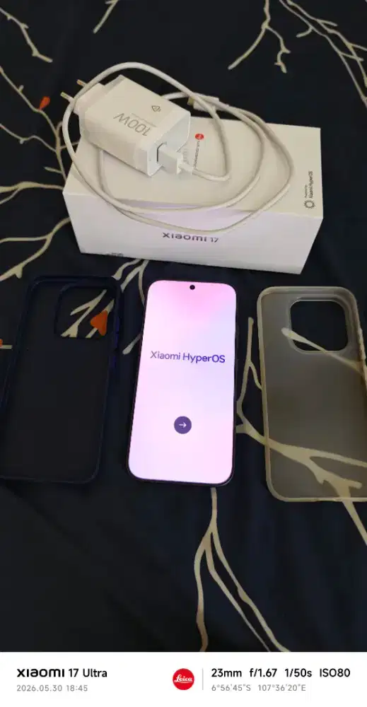 Xiaomi 17 12/512GB Black Fullset Seminggu Pakai