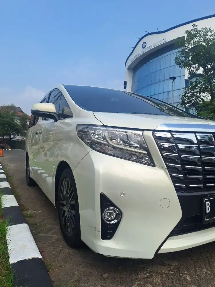 ALPHARD G ATPM 2016 LOW KM (FULL RECORD BENGKEL RESMI)