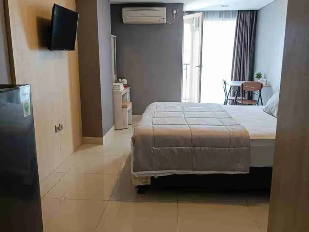 Apartement Pinnacle Louis Kienne Pandanaran Semarang Big Studio Full Furnish