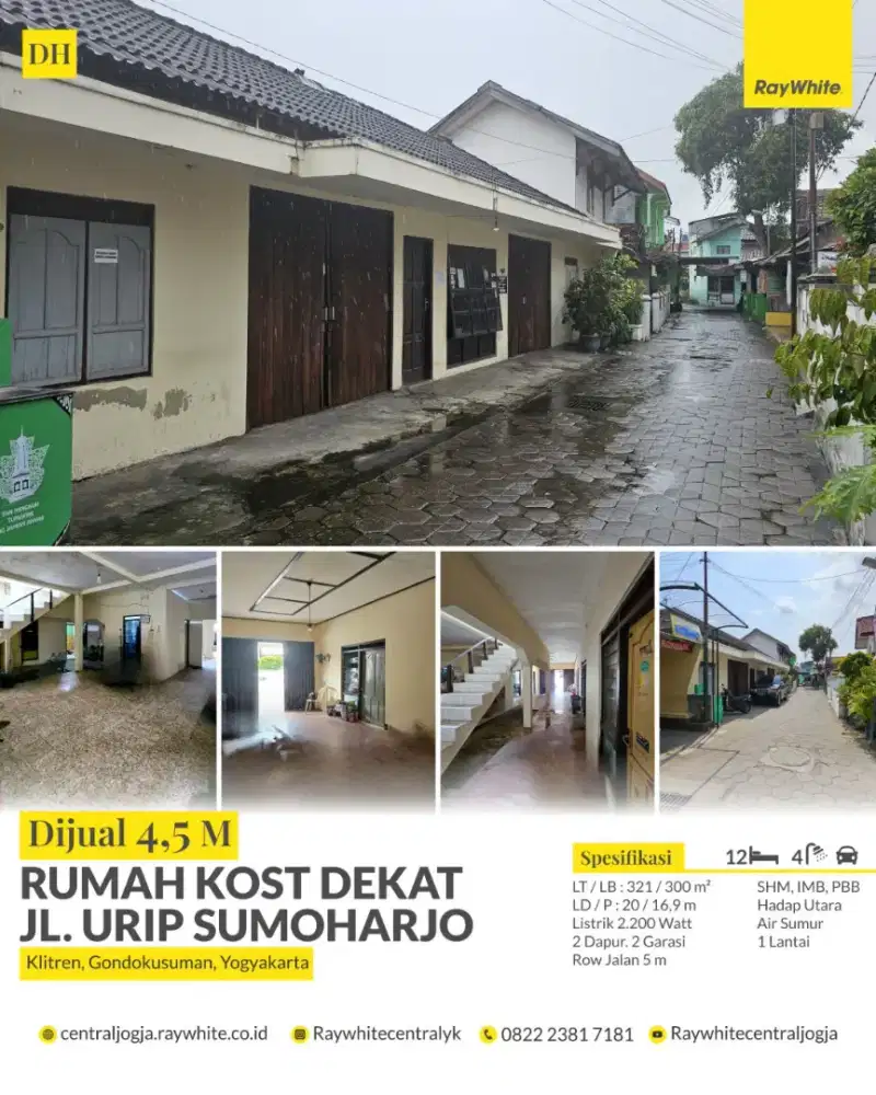 Kos kosan 12 kamar