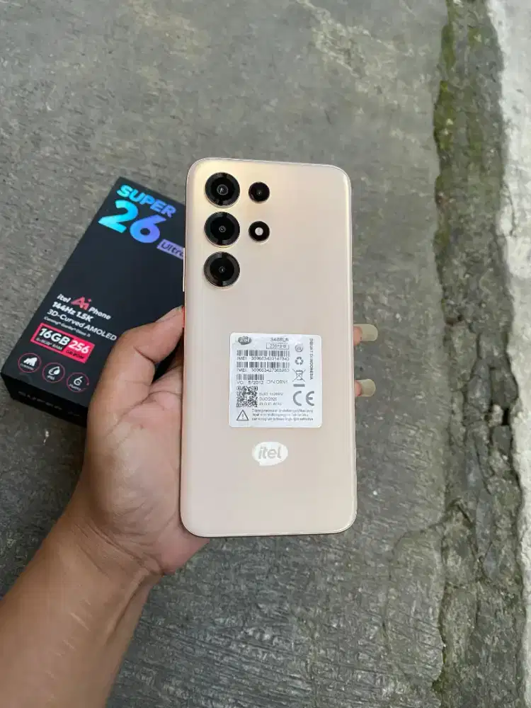 ITel Super 26 Ultra 16/256 Layar Curve Amoled