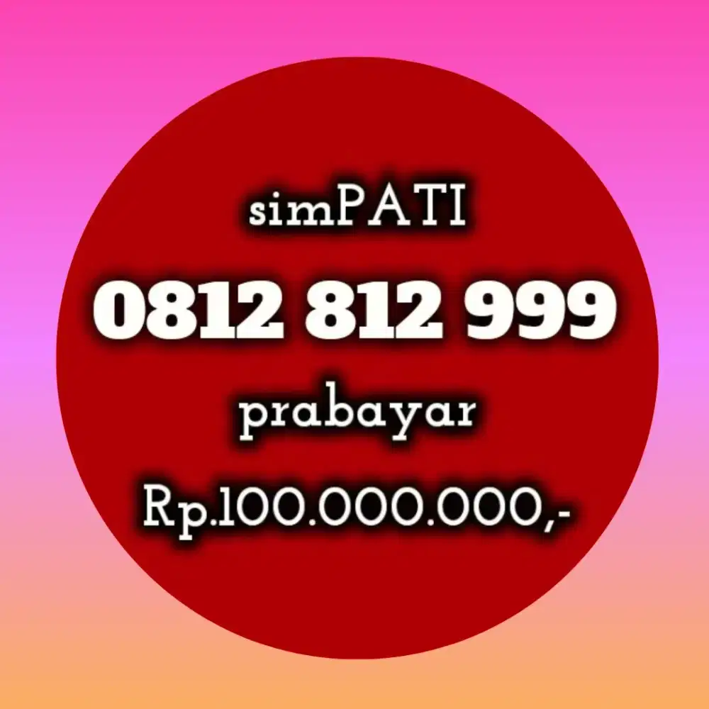 NOMOR CANTIK SIMPATI 999