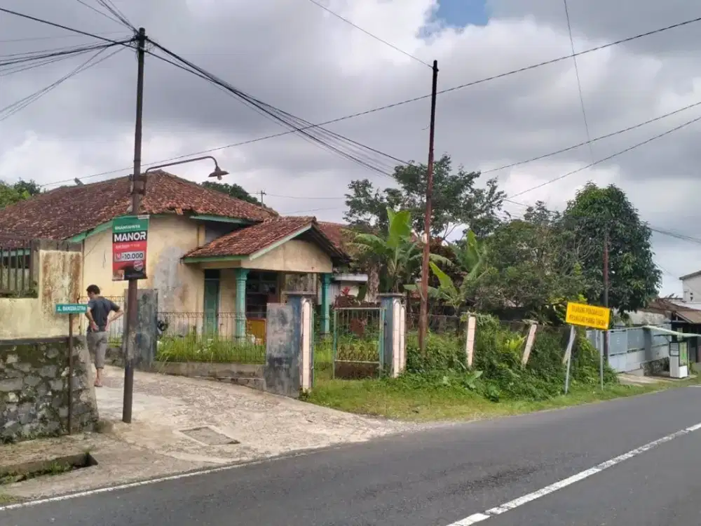 Dijual Tanah Ngantong di jl. Raya Baturraden Purwokerto
