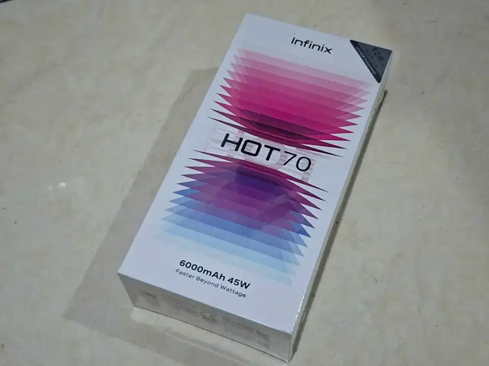 INFINIX HOT 70 4/128 NEW BNIB HARGA NETT
