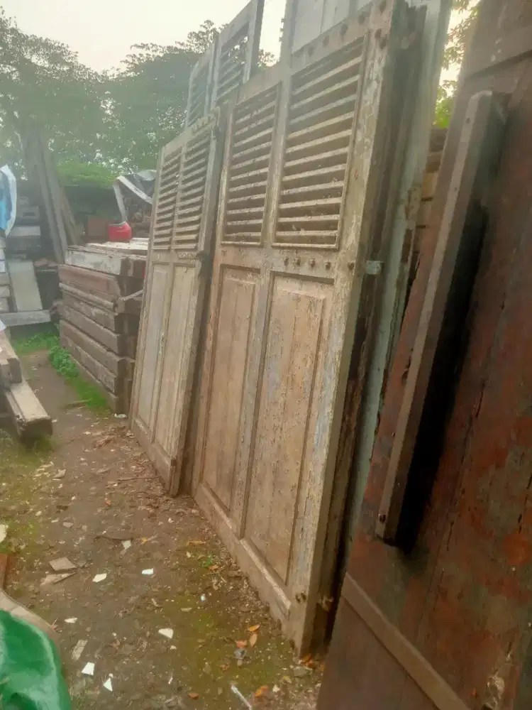 pintu&jendela jati kolonial