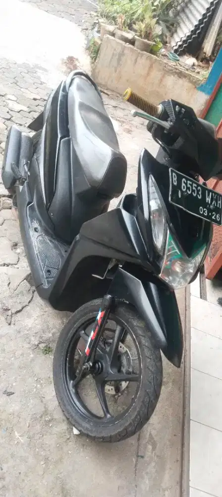 Honda beat fi 2014 ss bpkb only sntk hilang plat tangerang