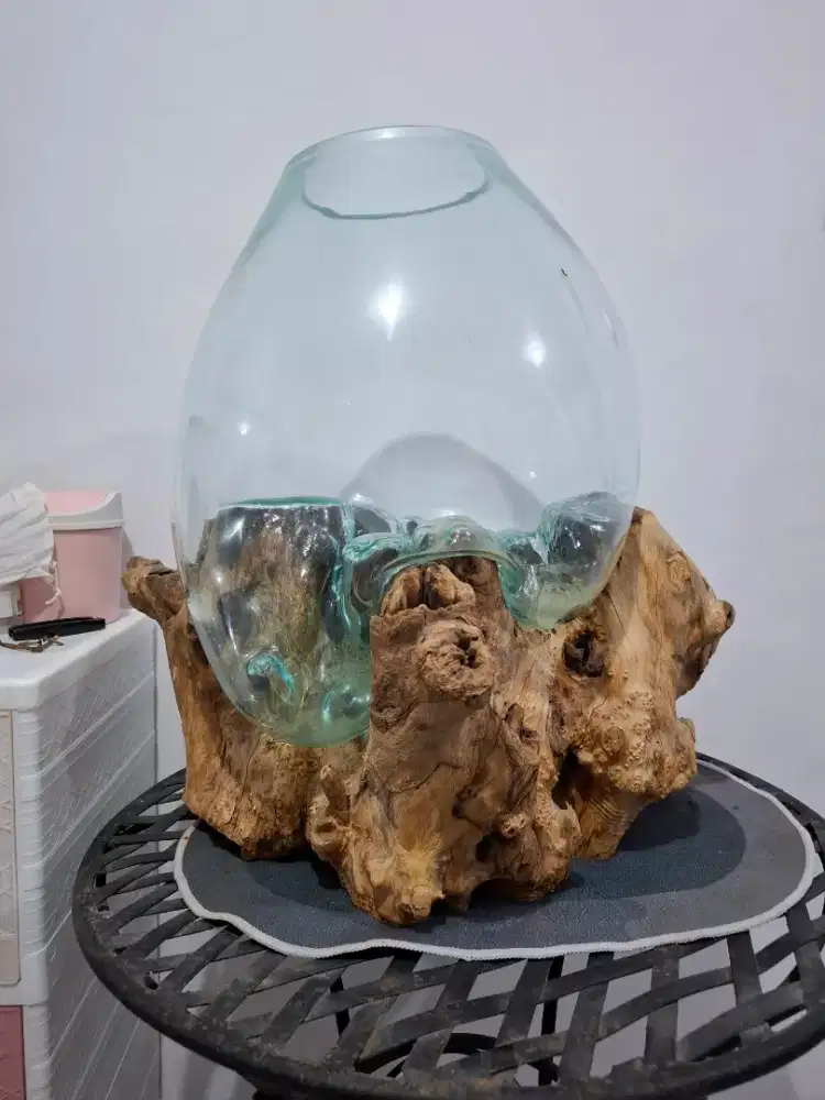 Aquarium kaca tiup Jumbo 50cm unik