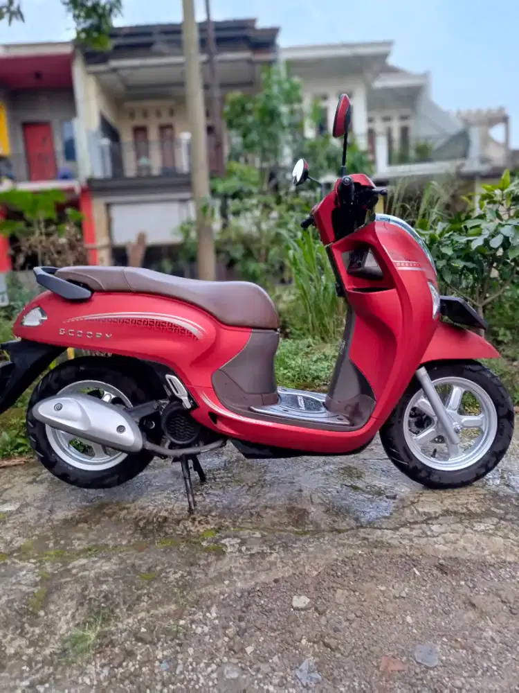 Dijual honda scoopy 2024 keyless