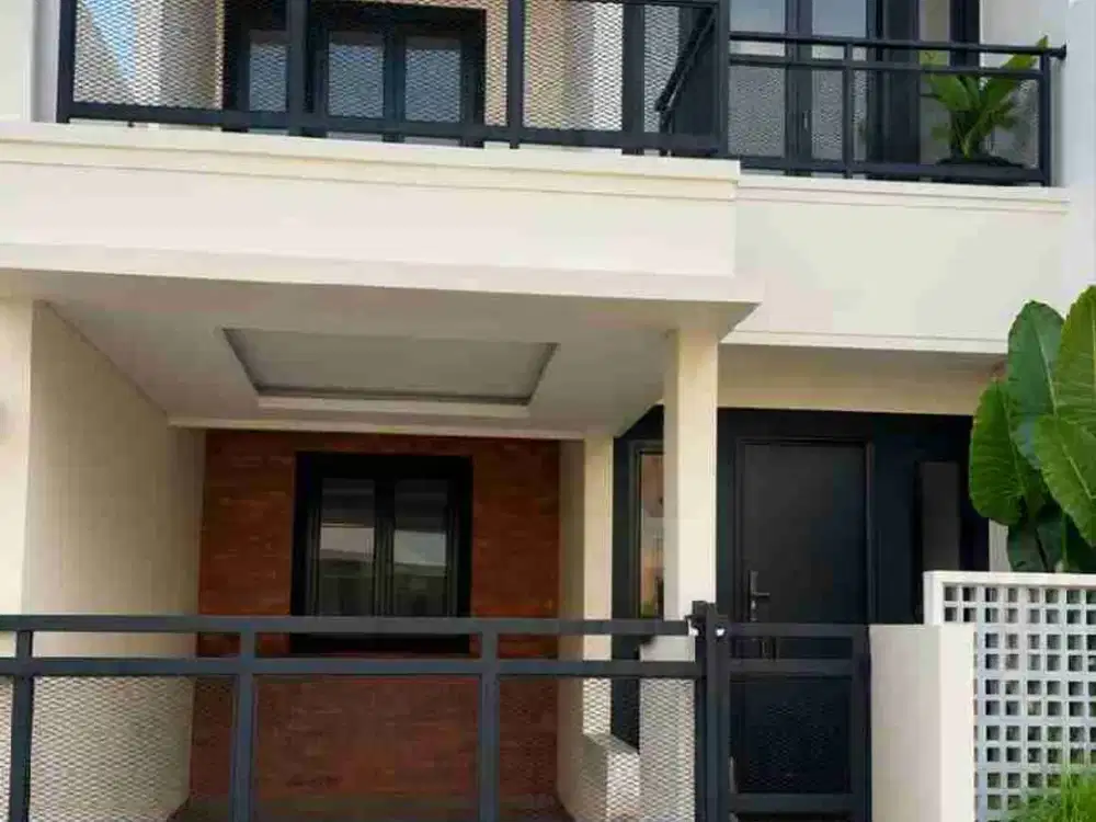 Rumah Cantik 2 Lantai Minimlis Siap Huni Dalam Komplek Graha Bintro Tangsel