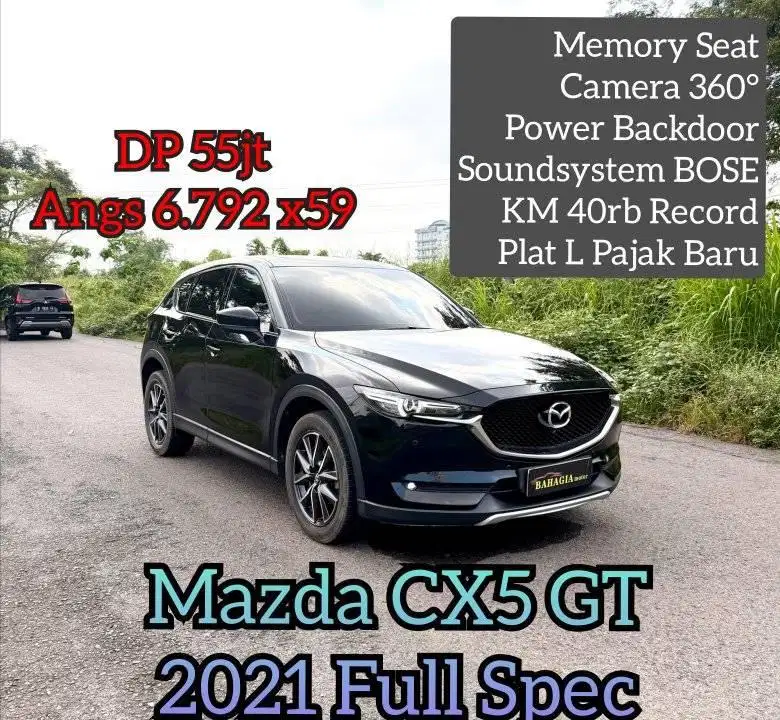 (KM 40k) Mazda CX 5 GT Hitam Black 2020 pmk 2021 Elite 2019 CRV Turbo