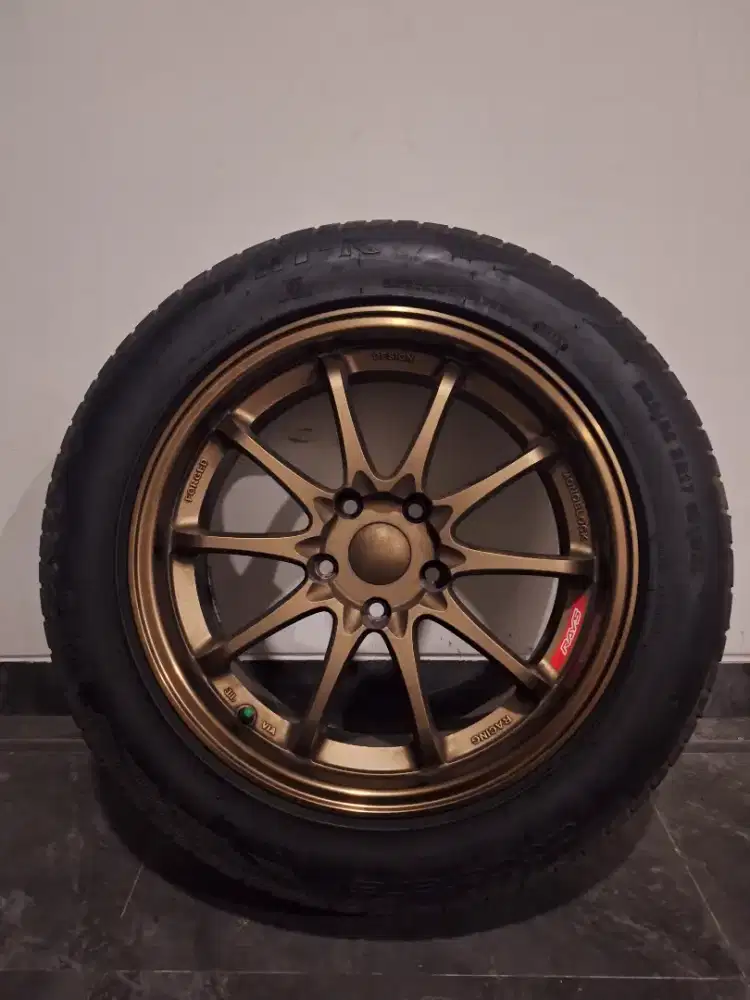 VELG RAYS CE28 R17 BRONZE + BAN
