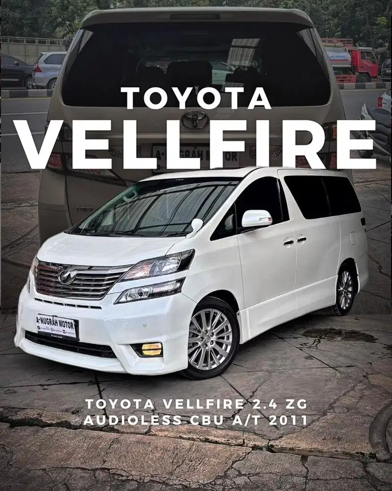 KILOMETER 70RIBU !! Toyota VELLFIRE ZG MATIC 2011 || ANM