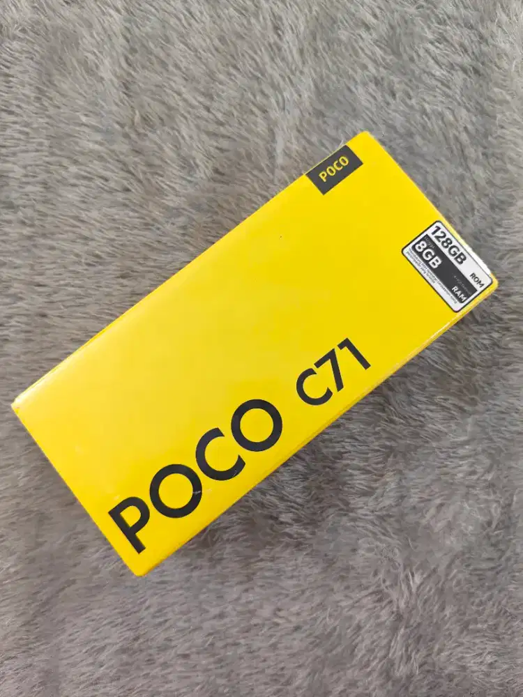 HP MURAH POCO C71 4/128GB GARANSI RESMI