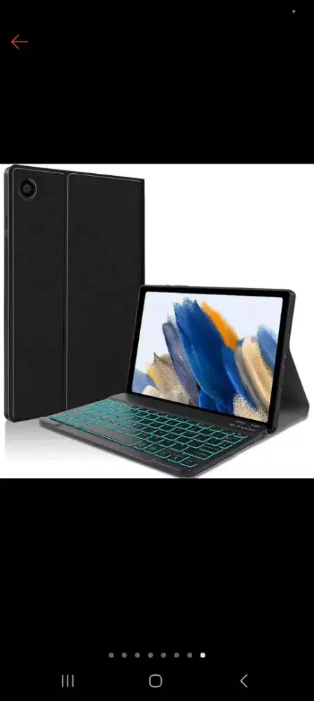 Samsung Tab A8 LTE 4/128GB Mulus + Keyboard Mouse