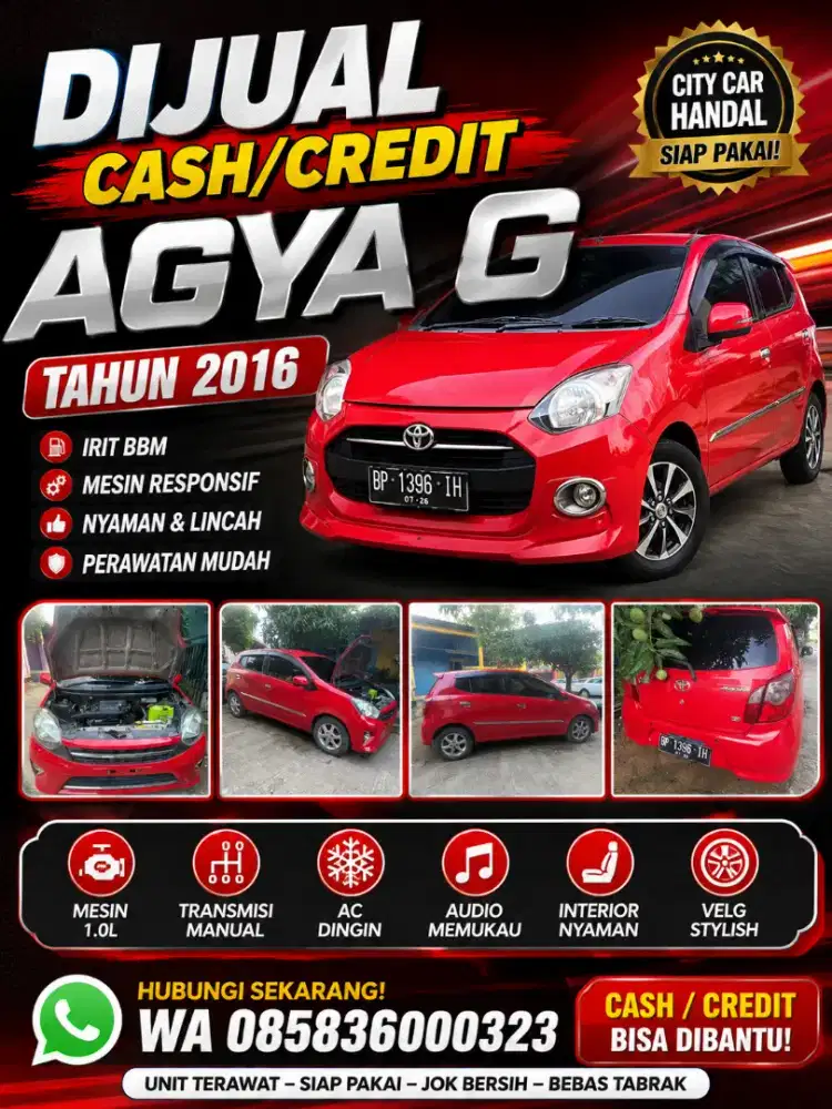 AGYA TYPE G 2016