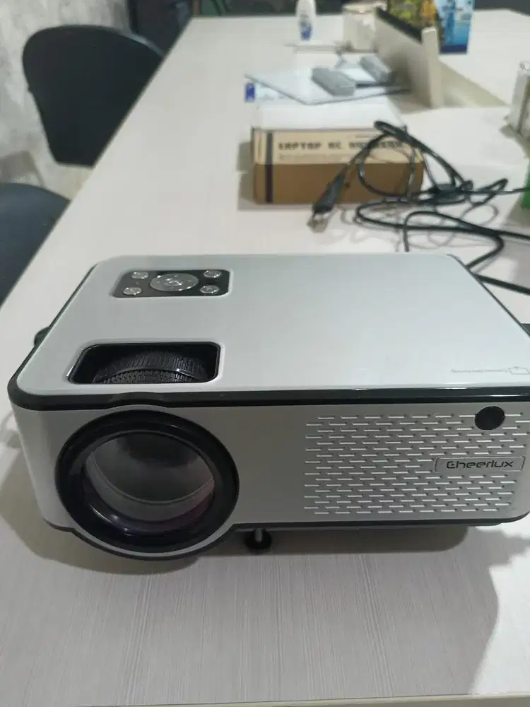 CHEERLUX C9 LCD PROYEKTOR - ULTIMATE 3200 LUMES - PROYEKTOR PRESENTASI