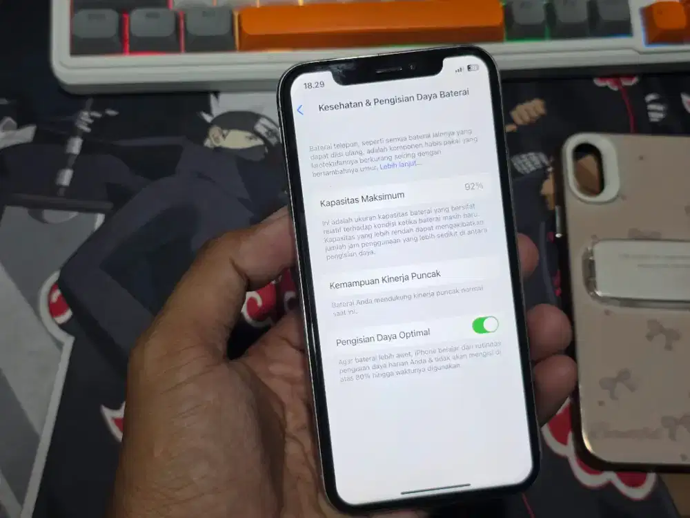 Iphone X 64GB bh 92% Mulus 95% ada Minus dikit