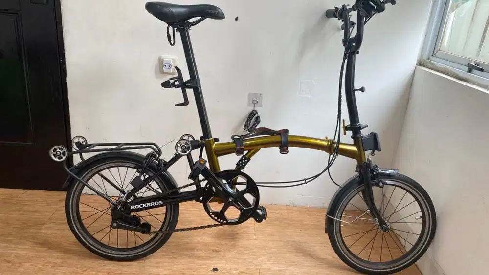 Element Pikes Goldie 20” Internal Gear Sepeda Lipat Mulus + Aksesoris
