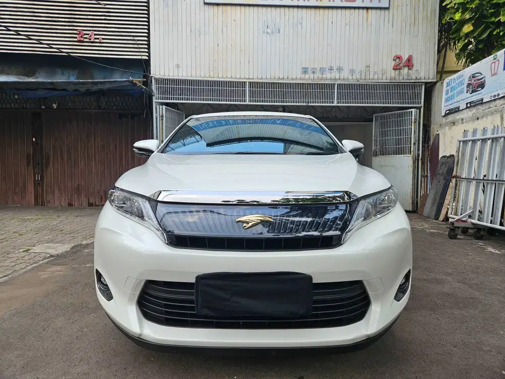 40 rb km Toyota Harrier 2.0 Advance Audioless 2016 nik 2015 putih ori