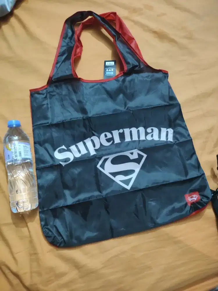 Tas Belanja Shopping Superman Foldable