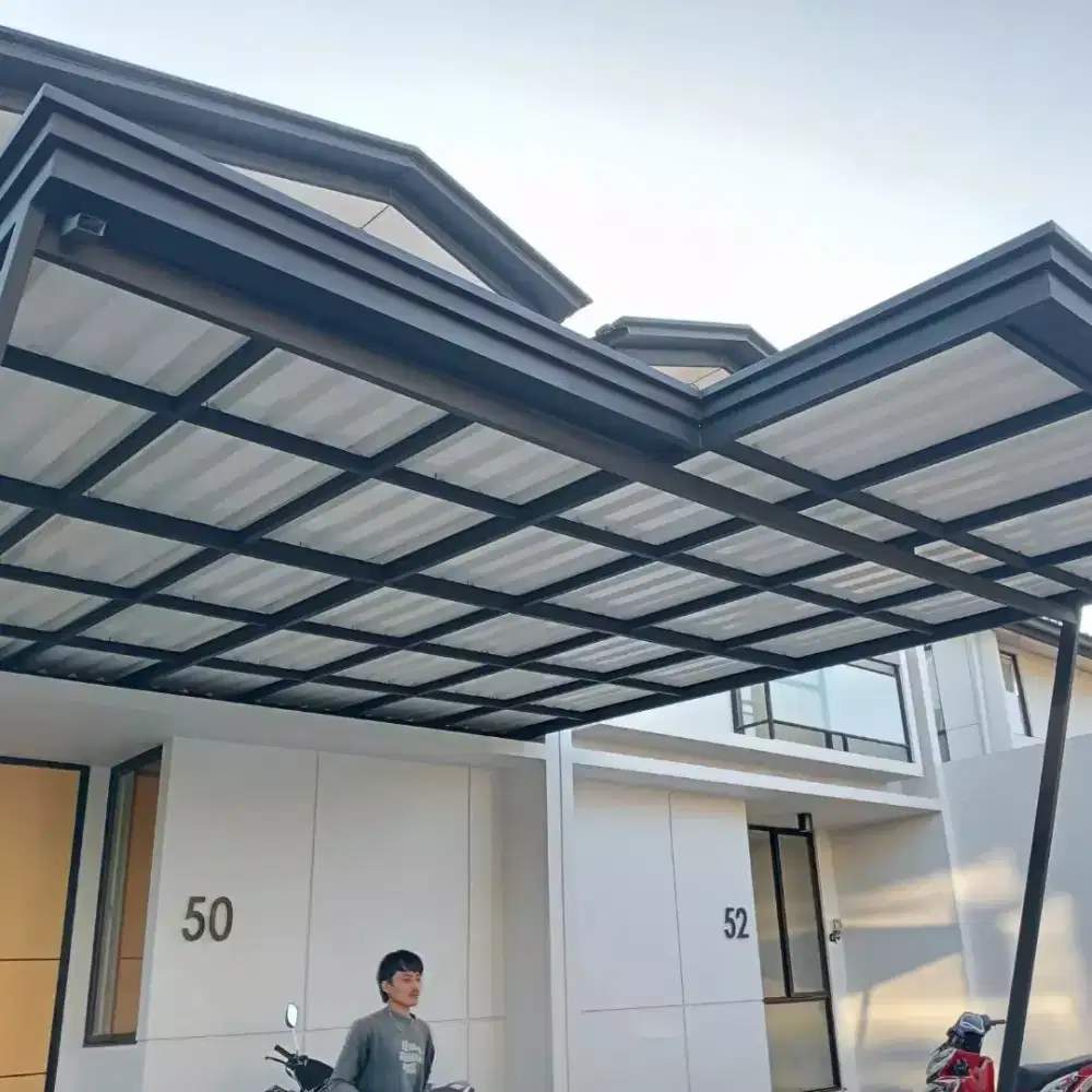 pemasangan kanopi buat kantor rumah dll