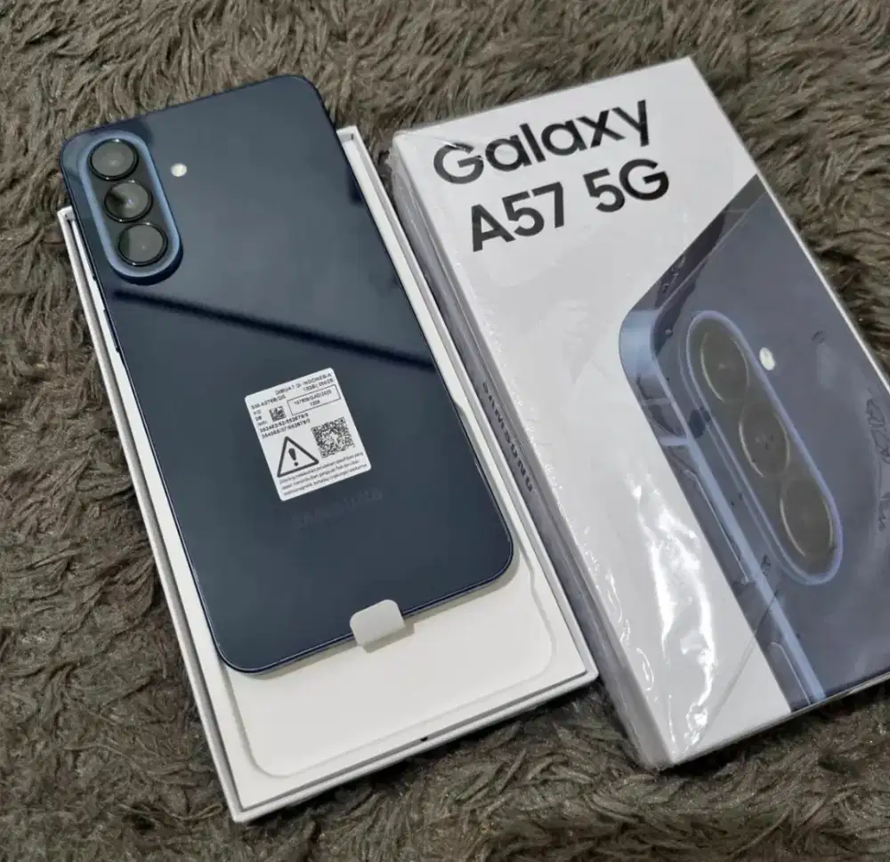 Samsung a57 navy 8/256gb pemakaian singkat