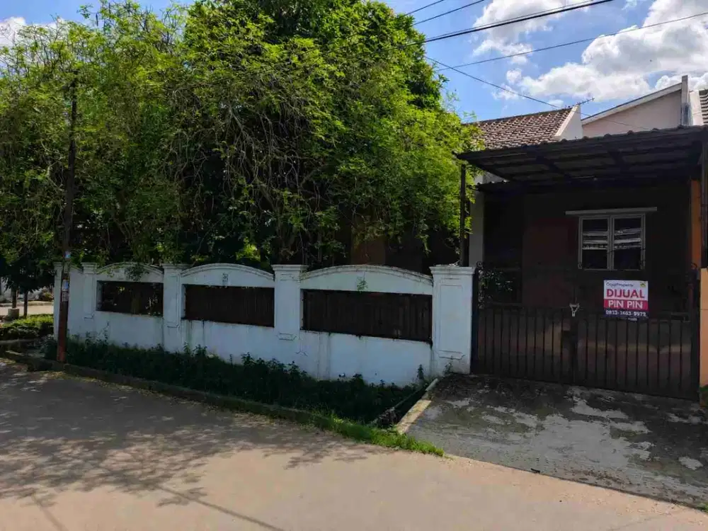 DIJUAL RUMAH HOEK DI VILLA MELATI MAS