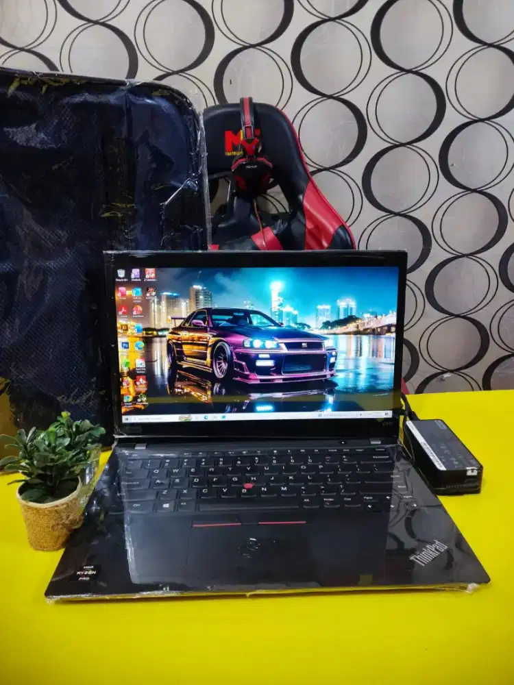 Laptop SuperSlim Lenovo Thinkpad T495 Ryzen 5 Siap Pakai