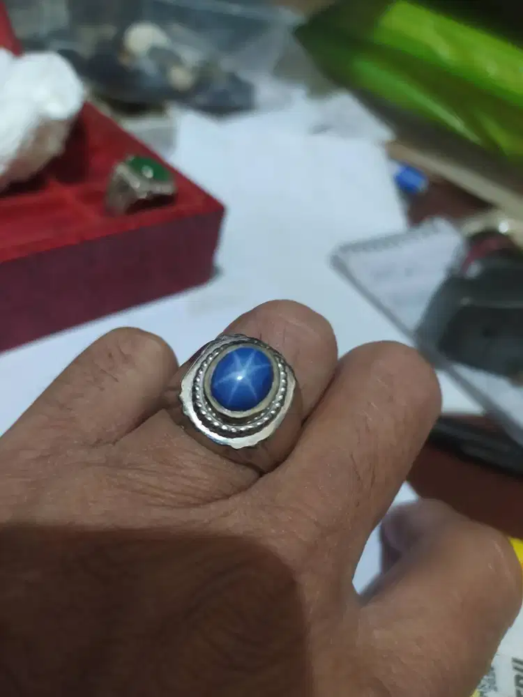 Batu blue star cocok untuk tambah cakep