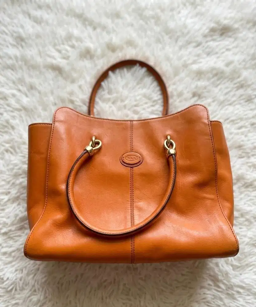 Tods Brown Tote Bag