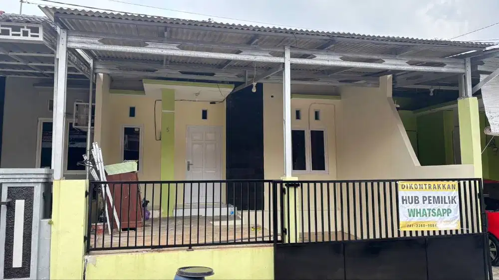 Dikontrakkan Rumah Baru di Dekat Undip (5 Menit)
