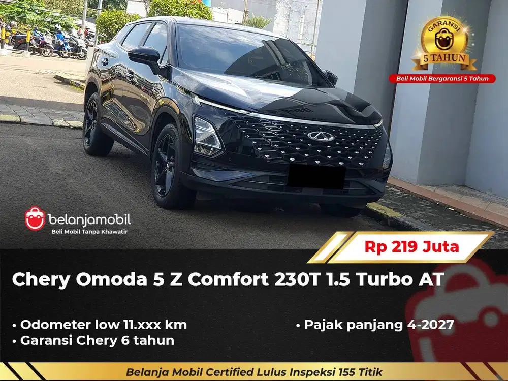 [ LOW KM 11RB ] Chery Omoda 5 Z Comfort 230T 1.5 Turbo AT 2023/2024