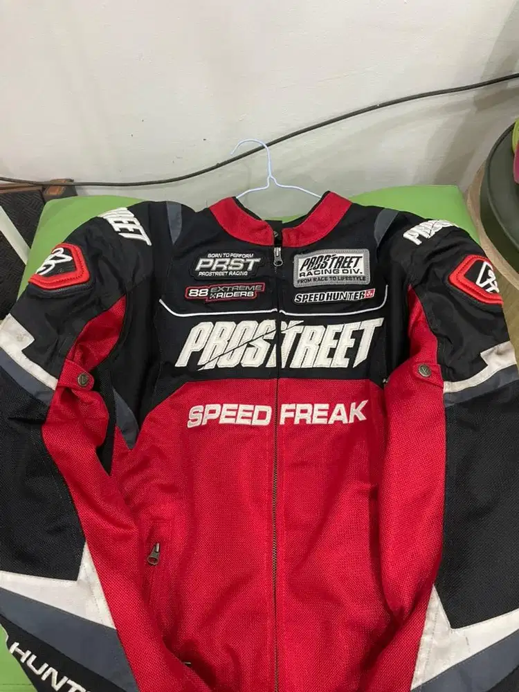 JAKET GEAR MOTOR PROSTREET FULL PROTECTOR