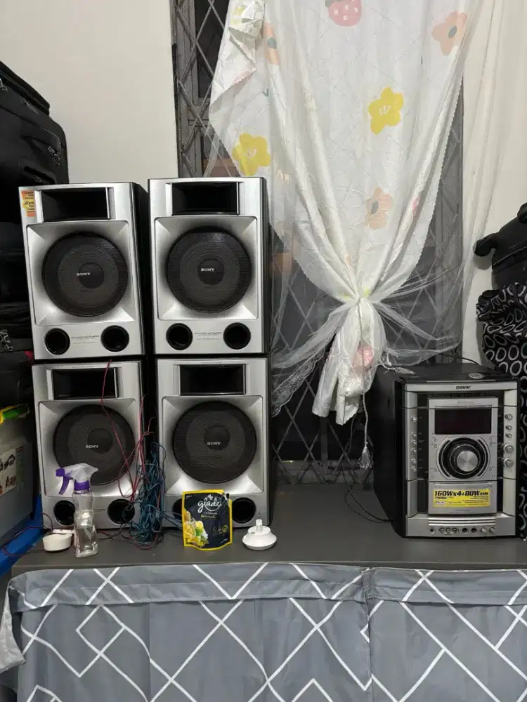 Dijual home theater DVD player Sony 4 speaker