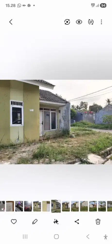 Jual rumah + tanah Grand Nusa Indah Cileungsi
