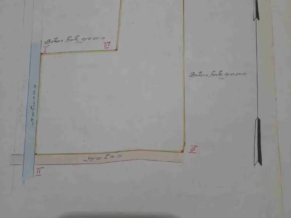 Dijual Tanah Nol Jalan Raya Ngoro-Mojokerto