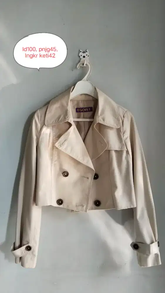preloved trifth blezer coat