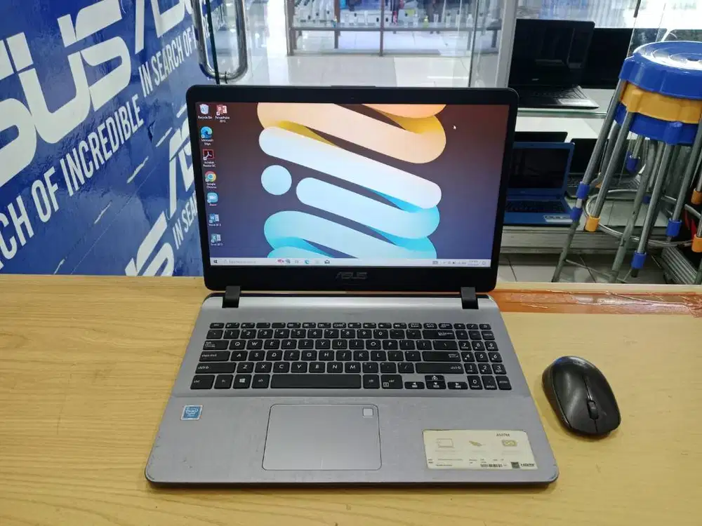 PROMO SIAP KULIAH LAPTOP ASUS A507M RAM 4G HDD 1000GB SIAP PAKAI