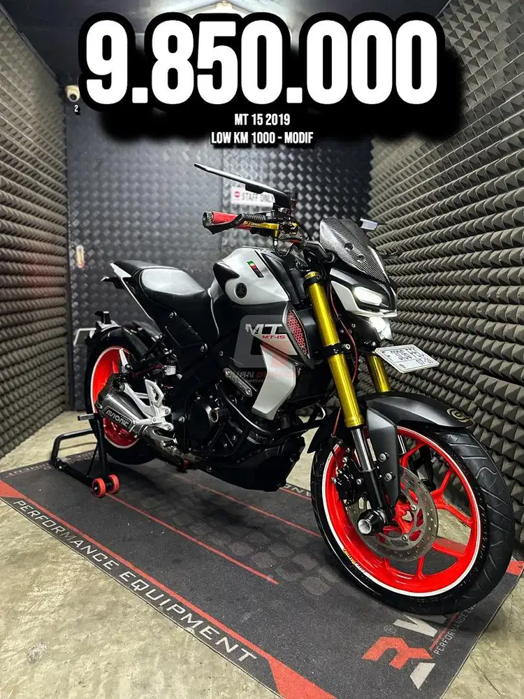 MT15 OR MT 15 2019 LOW KM 1XXX MODIF MEWAH RAWATAN SUPERB UNIT BRO