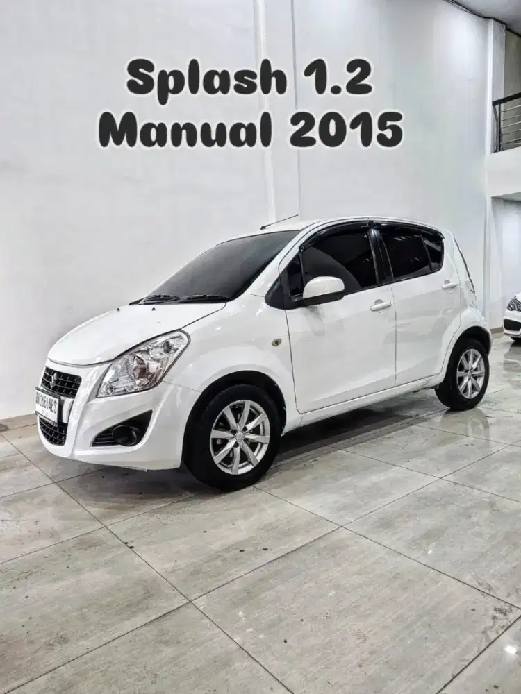 (TDP 10JT) SPLASH 1.2 Manual 2015 / 2016 suzuki putih agya ayla