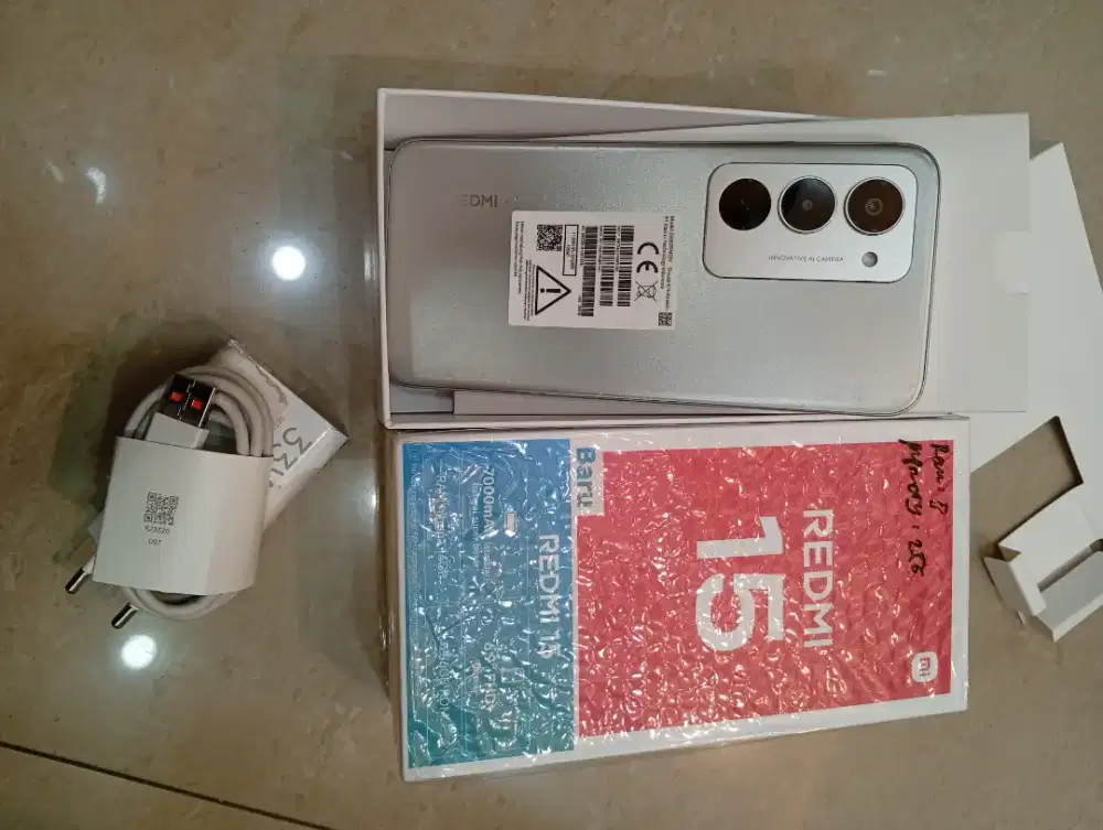 Scond xiomi redmi 15 8/256 gb garansi 10 bln lagi