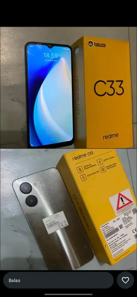 Realme C33 (Sandy Gold)