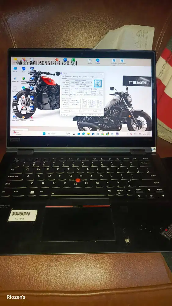 Lenovo ThinkPad X13 Yoga Gen 1 sangat mulus