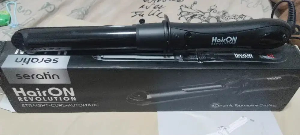 Jual Catokan 2 in 1 (Curly and Straight) HairOn by Seratin