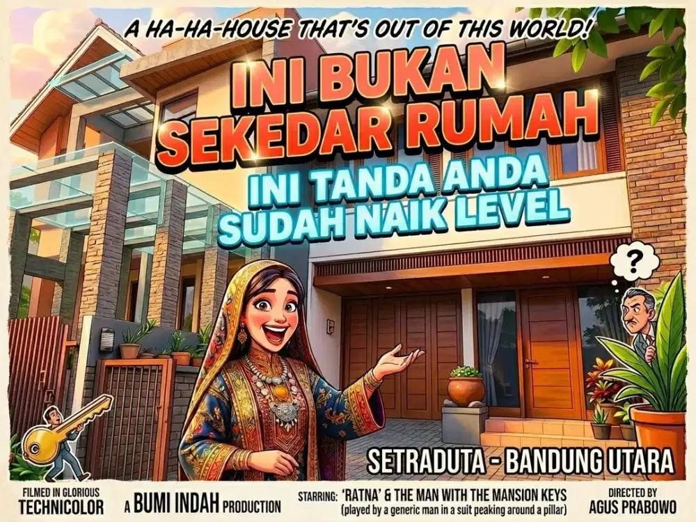 DIJUAL RUMAH DI SETRADUTA, PASTEUR, SARIJADI, BANDUNG KOTA.
