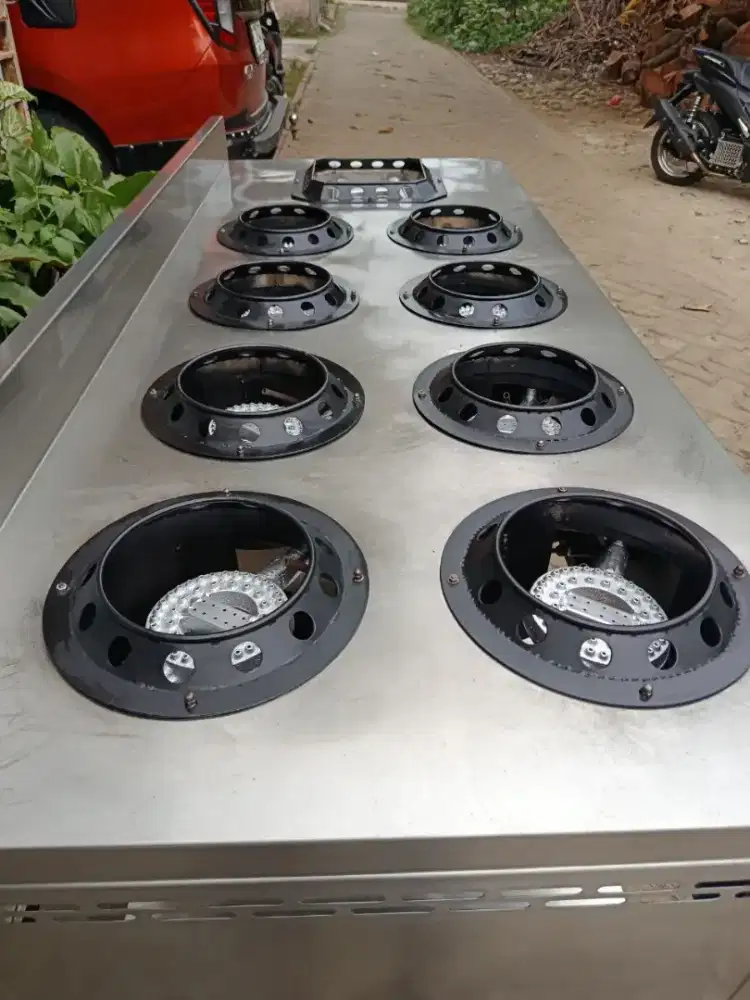 Stove stainles medium pressure 9 tungku