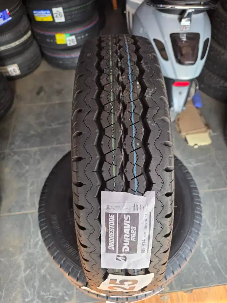 Ban Mobil Bridgestone Duravis R623 185 R14 8PR - Ban Muatan Pick up