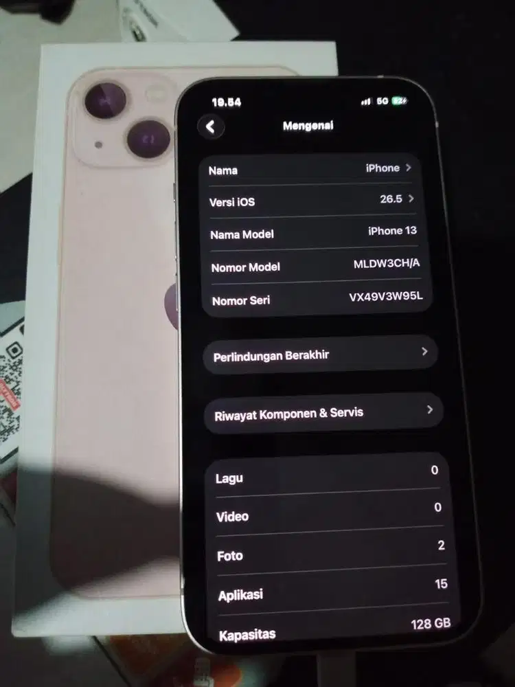 Iphone 13 128gb inter mlus fullset