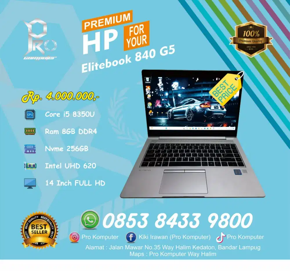 HP Elitebook 840 G5 Prokomputer