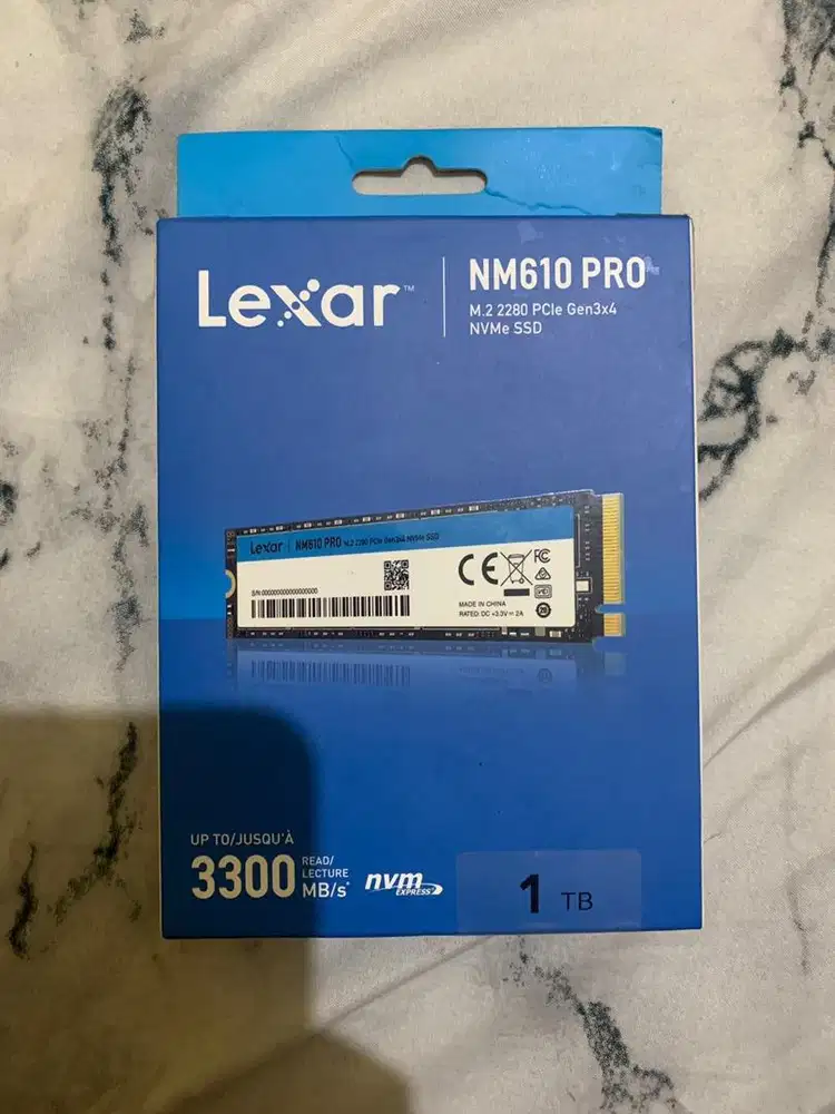 BNIB SSD Lexar NM610 Pro 1TB nvme